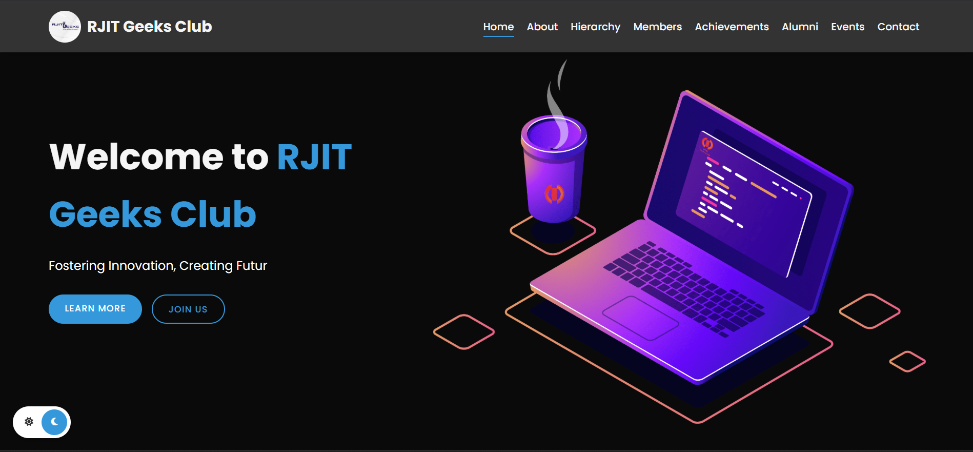 Portfolio website design project