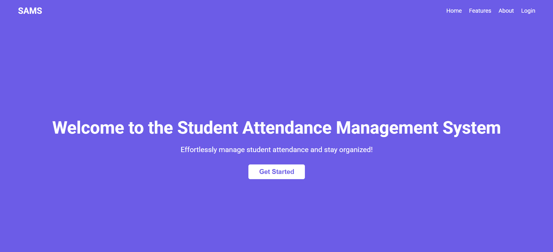 Dashboard UI design project
